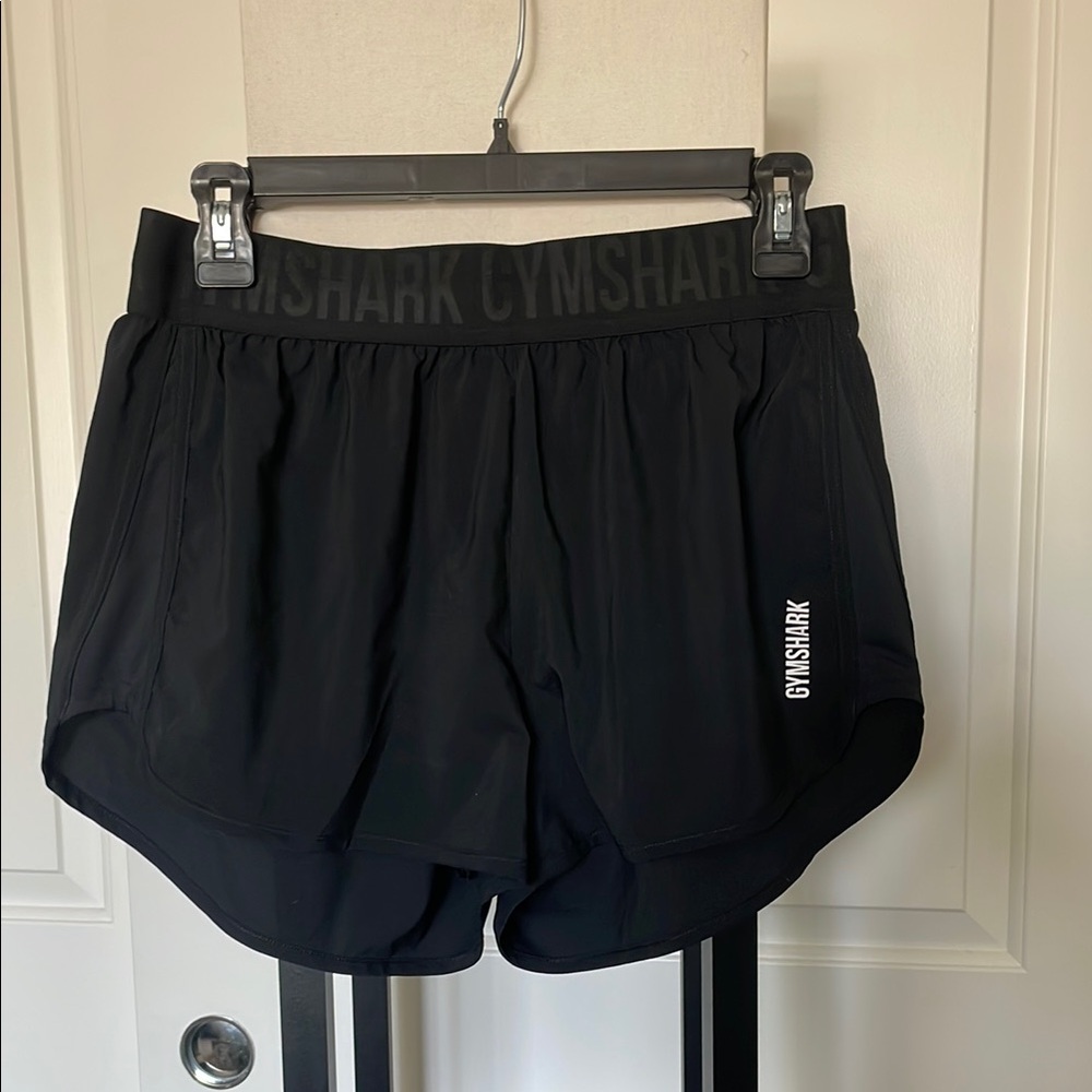 Gymshark Women's Black Loose-fit Shorts
